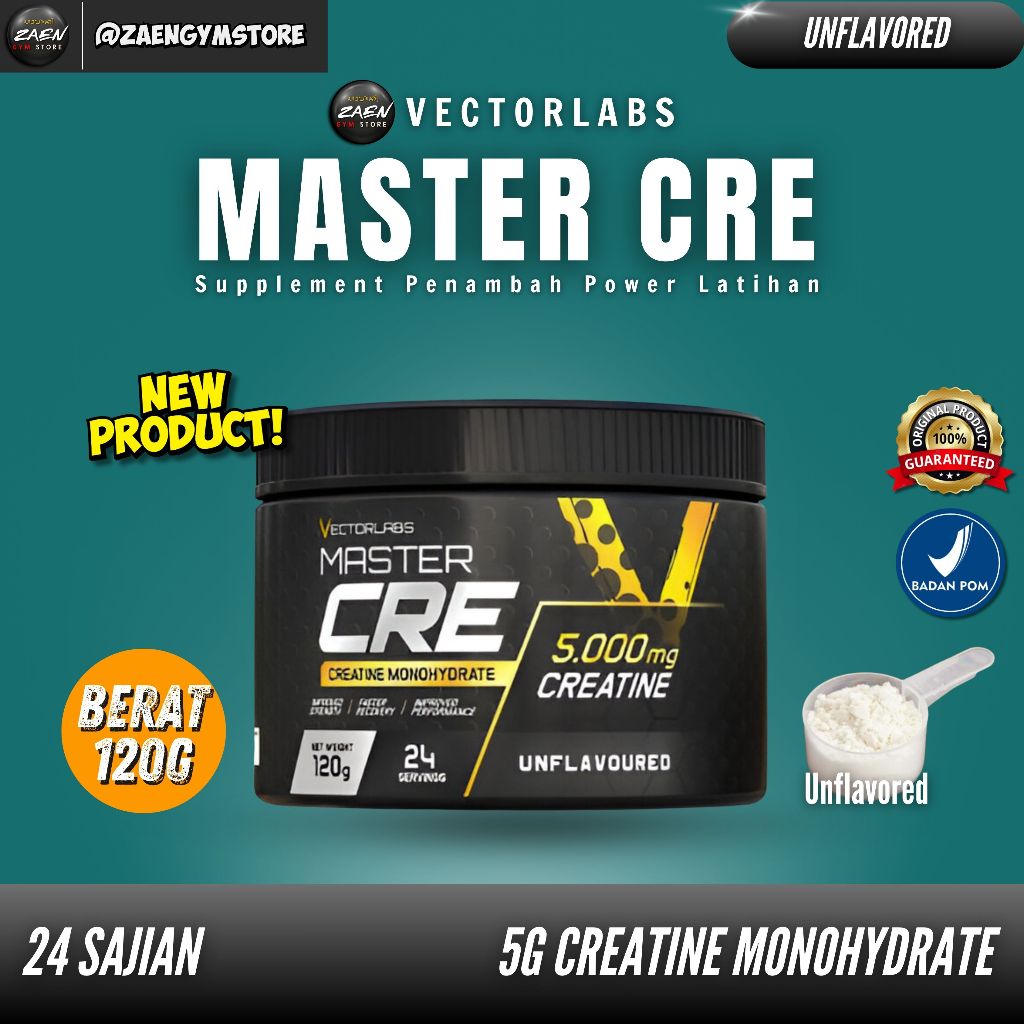 VECTORLABS MASTER CRE CREATINE MONOHYDRATE 5000 MG