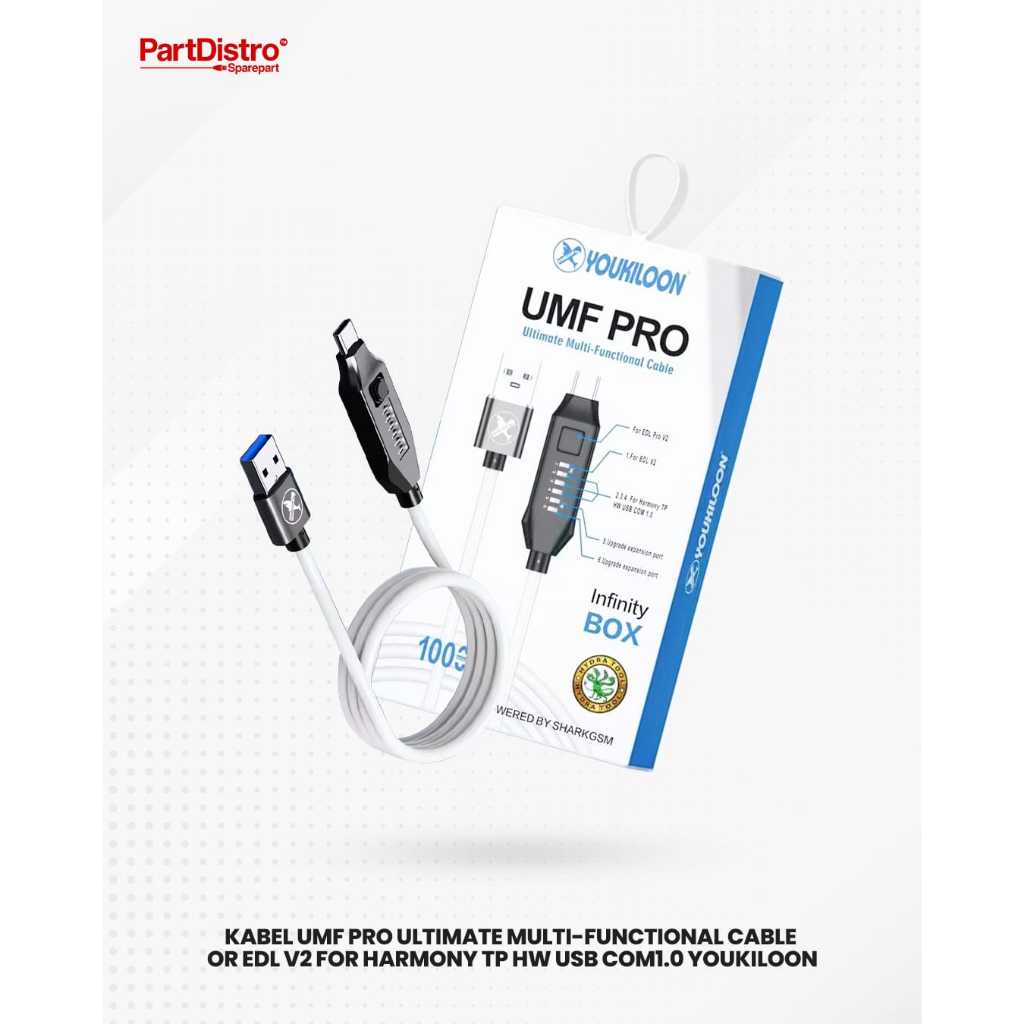 KABEL UMF PRO ULTIMATE MULTI-FUNCTIONAL CABLE FOR EDL V2 FOR HARMONY TP HW USB COM1.0 YOUKILOON