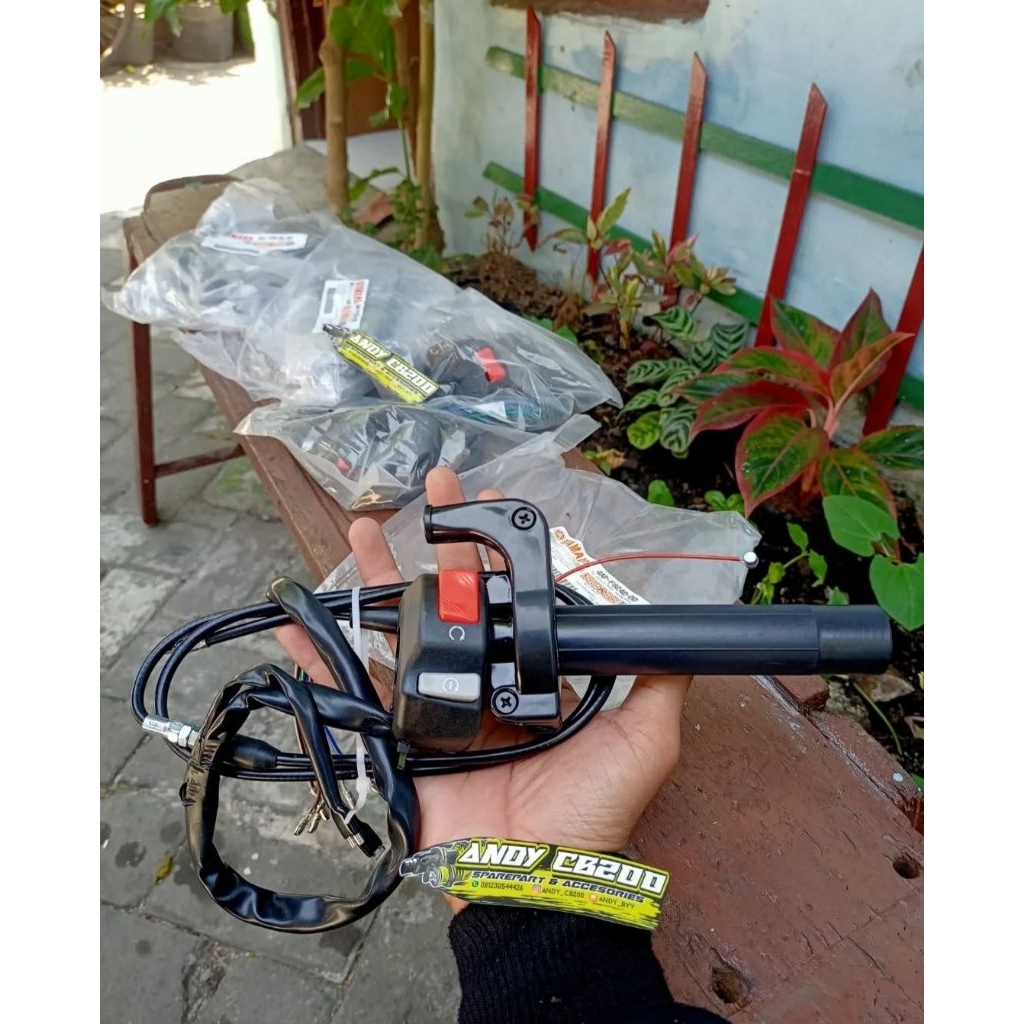 gas yz gas spontan yz set tombol original yamaha