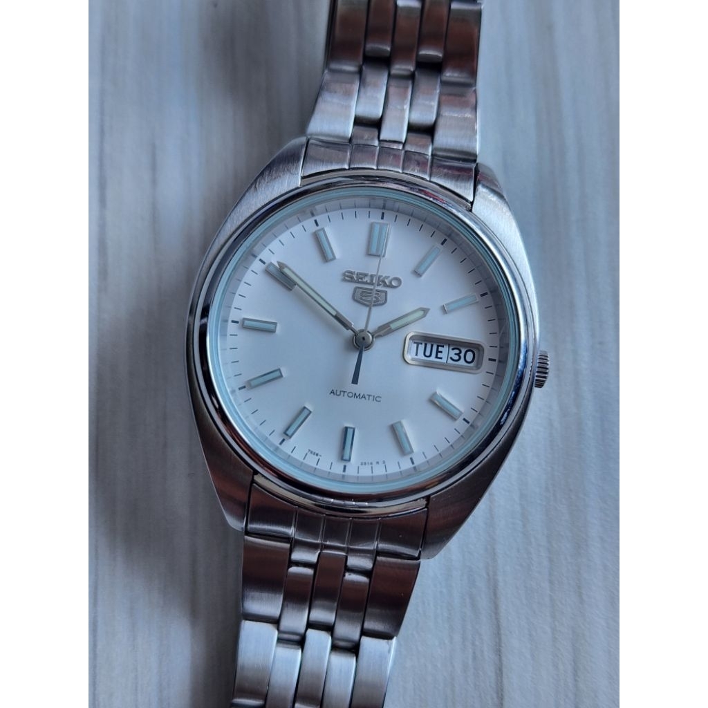 Seiko 5 Automatic SNXA09 White Dial 7S26-0430