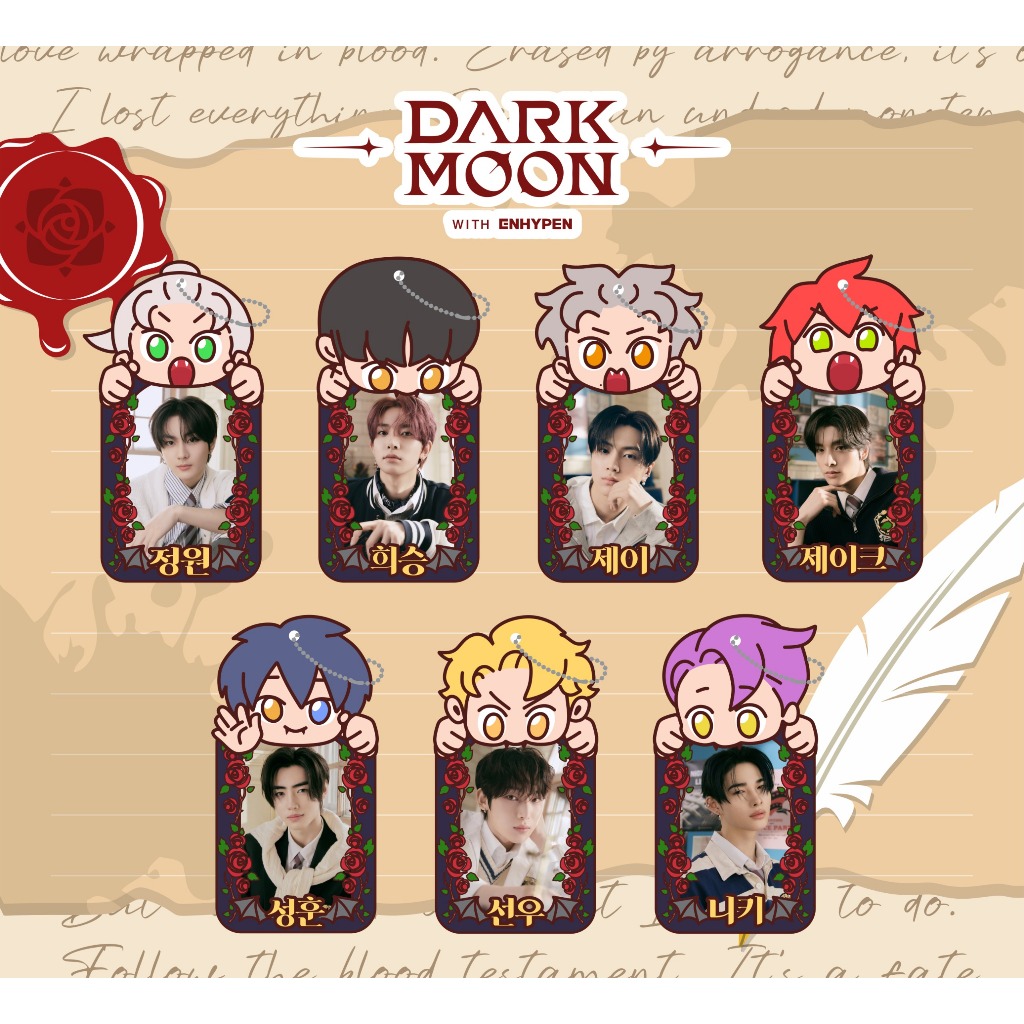 PC HOLDER ENHYPEN - DARK MOON CHARACTER (Baca Deskripsi)