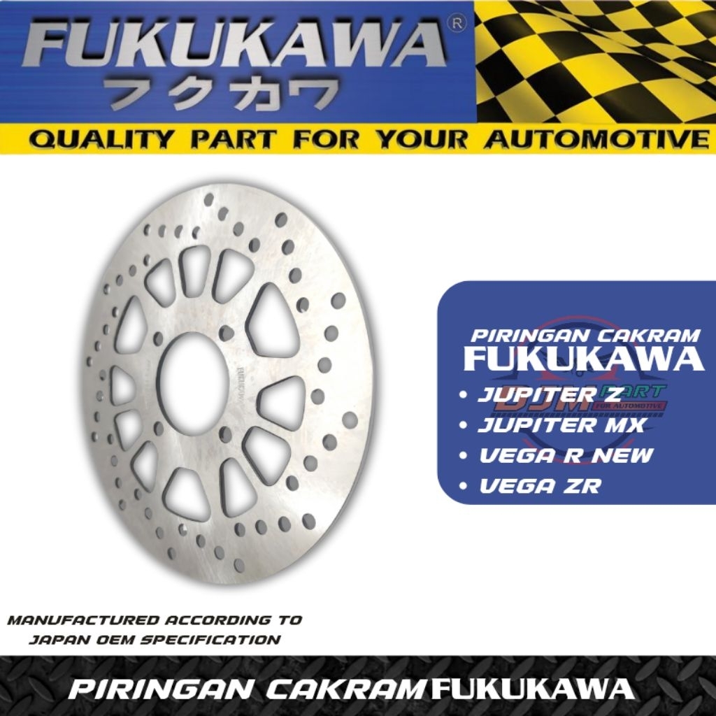 Piringan Cakram Depan Jupiter Z Vega R New Jupiter Mx 3.5mm Original Fukukawa