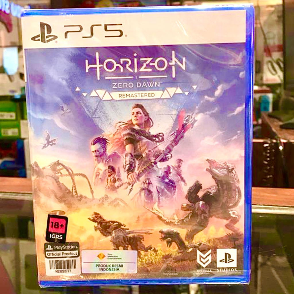 Kaset Ps5 Horizon Zero Dawn Remastered Complete Edition hzd down frozen wilds game Sony PlayStation 