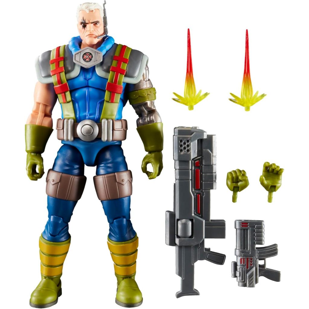 STOK TERBATAS X-MEN MARVEL LEGENDS SERIES MARVEL'S CABLE, 97 COLLECTIBLE 6-INCH ACTION FIGURE TOY