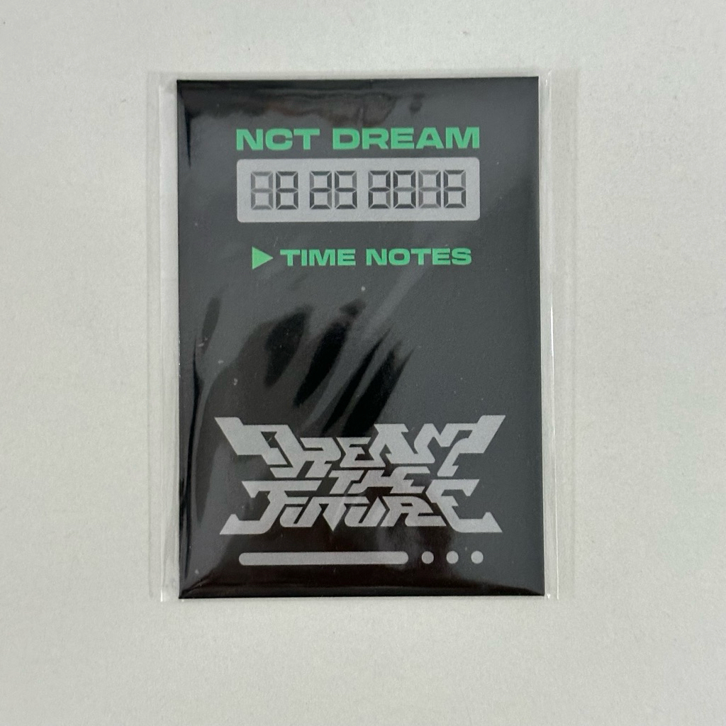 FORTUNE SCRATCH TIME NOTES TDS NCT DREAM SEALED OFFICIAL