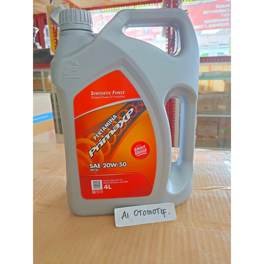 OLI MESIN PRIMA XP 4LITER DIESEL ENGINE OIL 100% ASLI