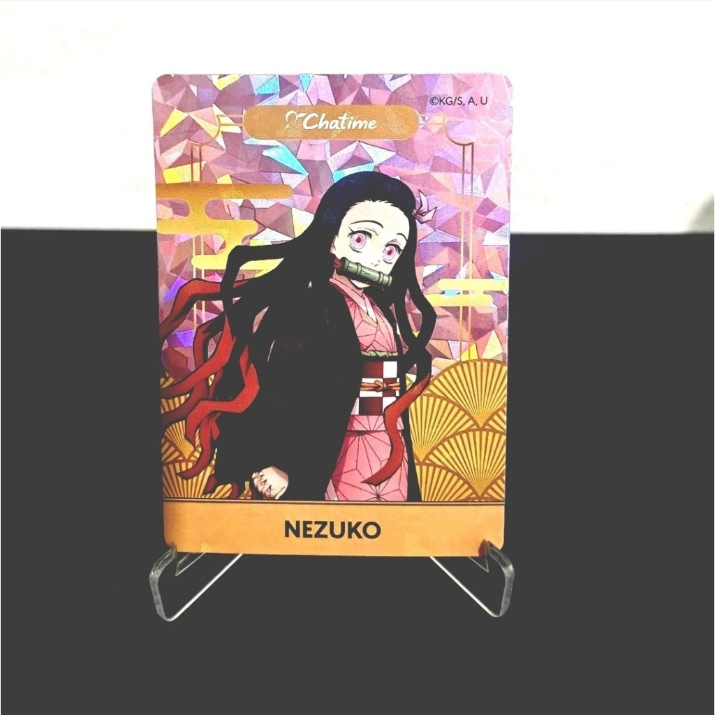 Kartu Chatime Demon Slayer Nezuko (Special collaboration)