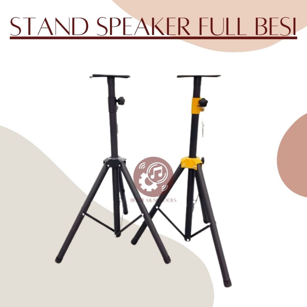Stand Speaker Full Besi Stand Tripod Speaker Full Besi