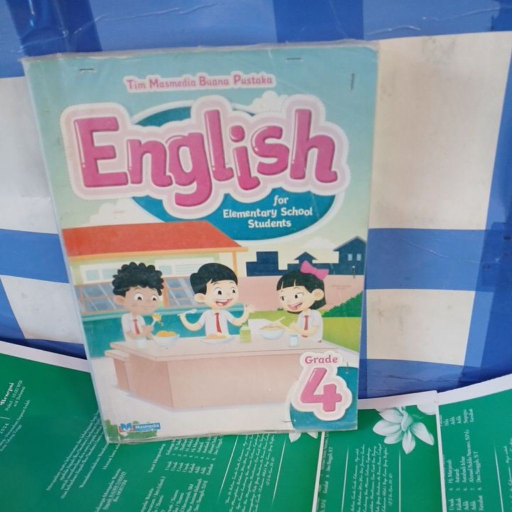 Buku English Kelas 4 SD Masmedia