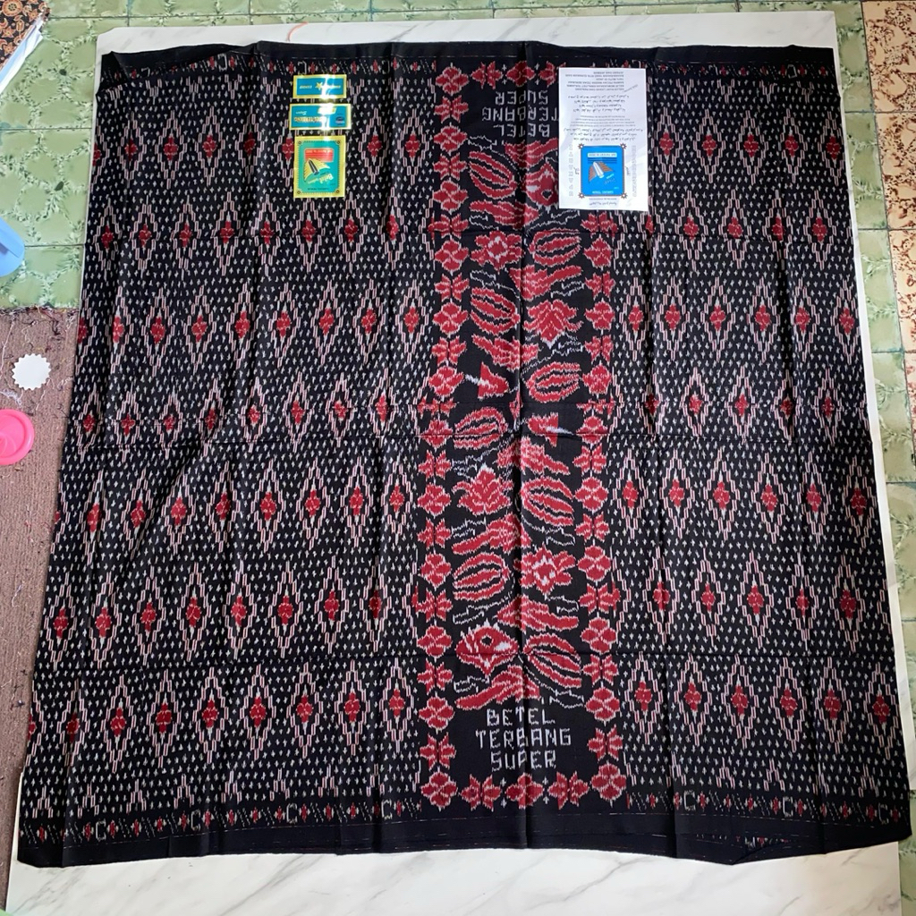 Sarung Goyor Toldem Betel Terbang (JAHITAN TENGAH)