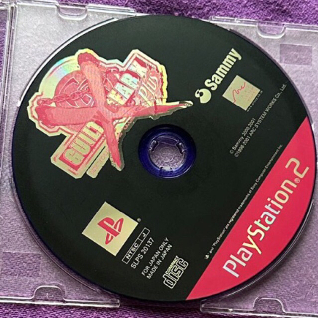 kaset game ps2 original japan guilty gear x plus