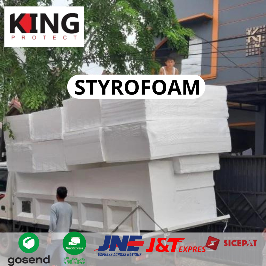 Styrofoam sheet 5cm low 100cmx200cm Styrofoam lembaran murah