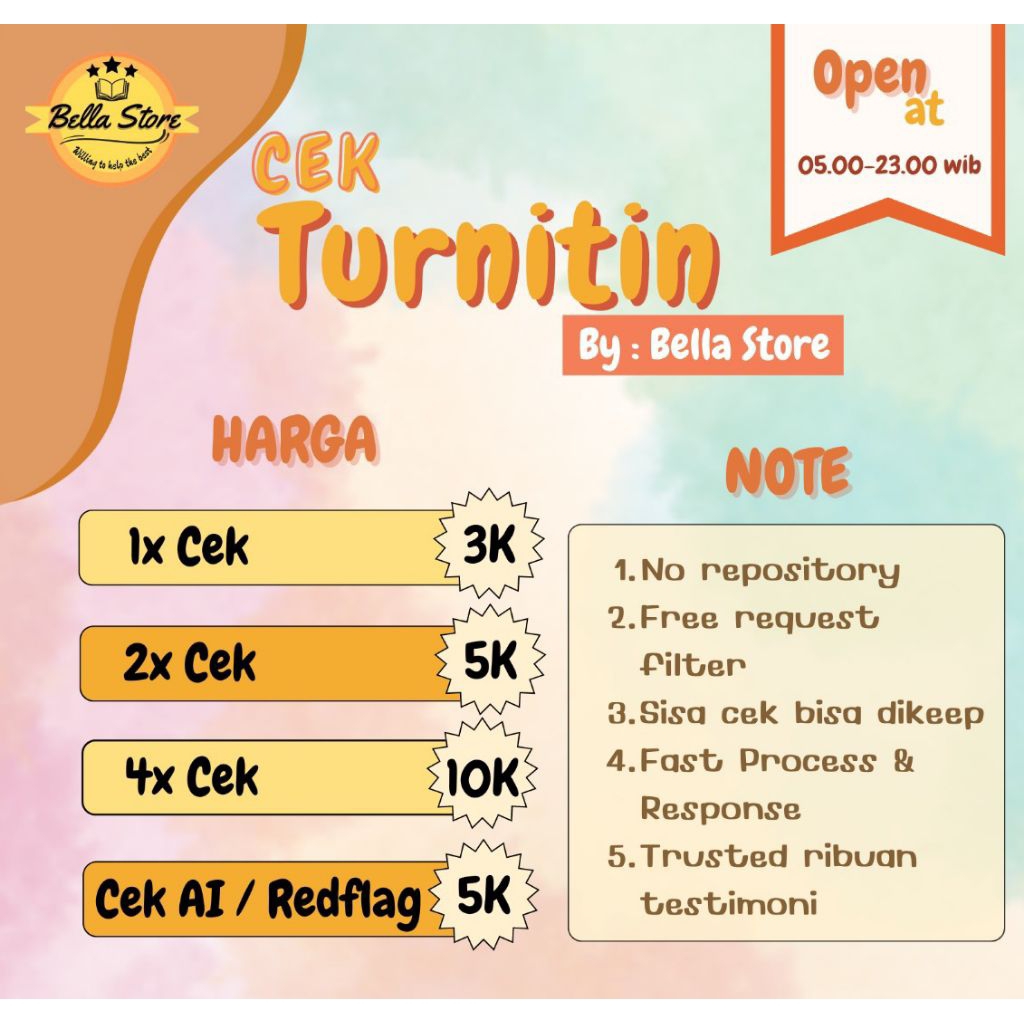 CEK PLAGIASI TURNITIN SKRIPSI CEPAT AMAN NO REPOSITORY TERPERCAYA RIBUAN TESTIMONI