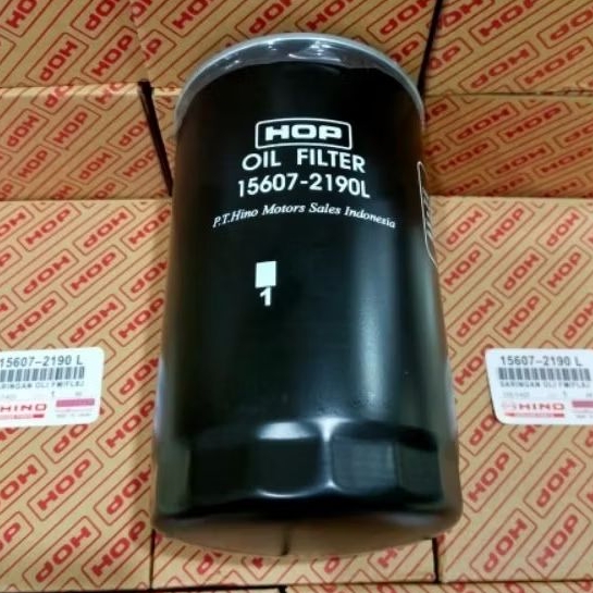 FILTER SARINGAN OLI HINO LOHAN 500 FM 260 TI 15607-2190 HOP