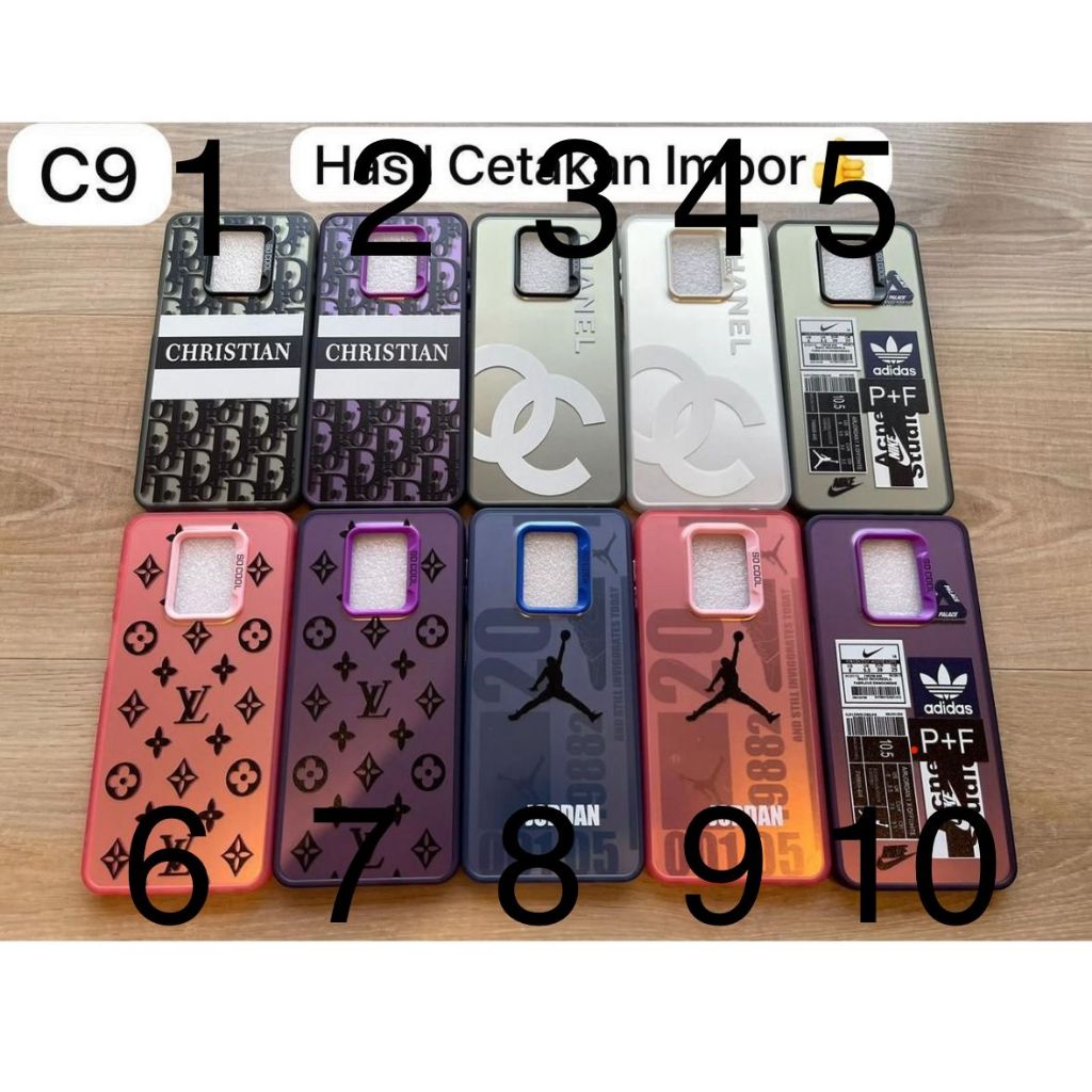 IMD HARD CASE GAMBAR BARNDED,DIOR,CHANEL,ADIDAS VIVOY02,Y15S,Y17,Y17S,Y18,Y20,Y284G,Y30/Y50,Y91,Y91C