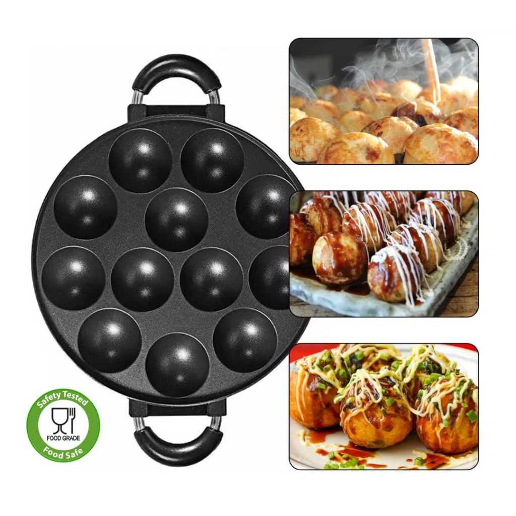 CETAKAN TAKOYAKI ANTI LENGKET