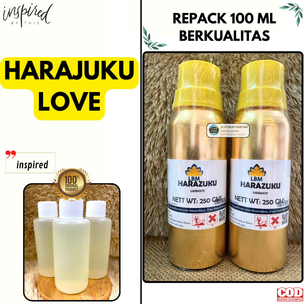 Bibit Parfum LBM - HARAZUKU - HARAJUKU 100 ML MURNI LBM Fragrance