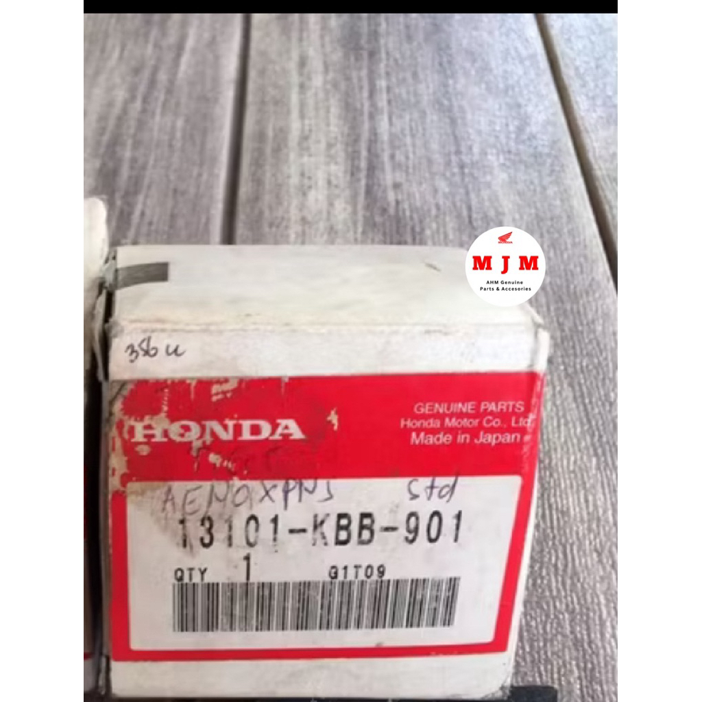 piston seher  seker original impor honda TIGER os STD 0,25 AHM 13101-KBB-901 MADE IN JAPAN