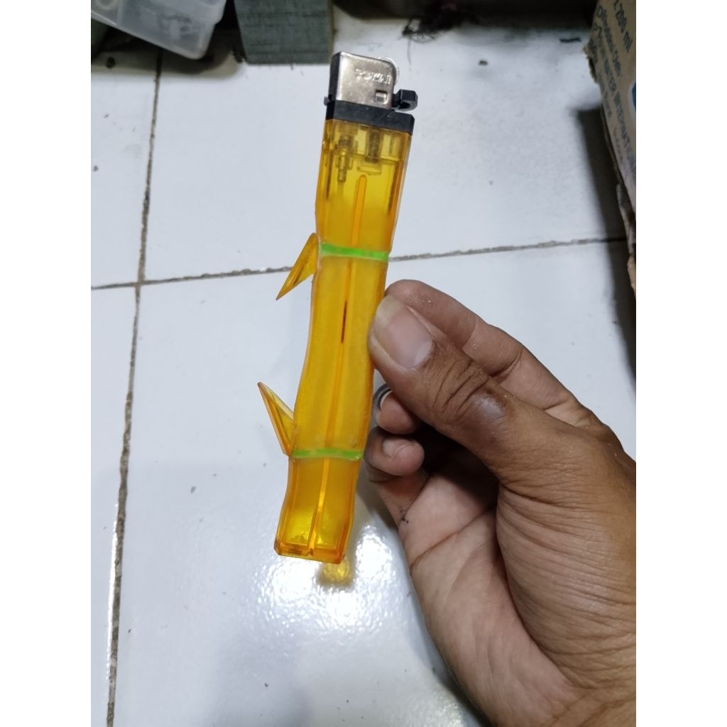 korek bambu petuk kuning