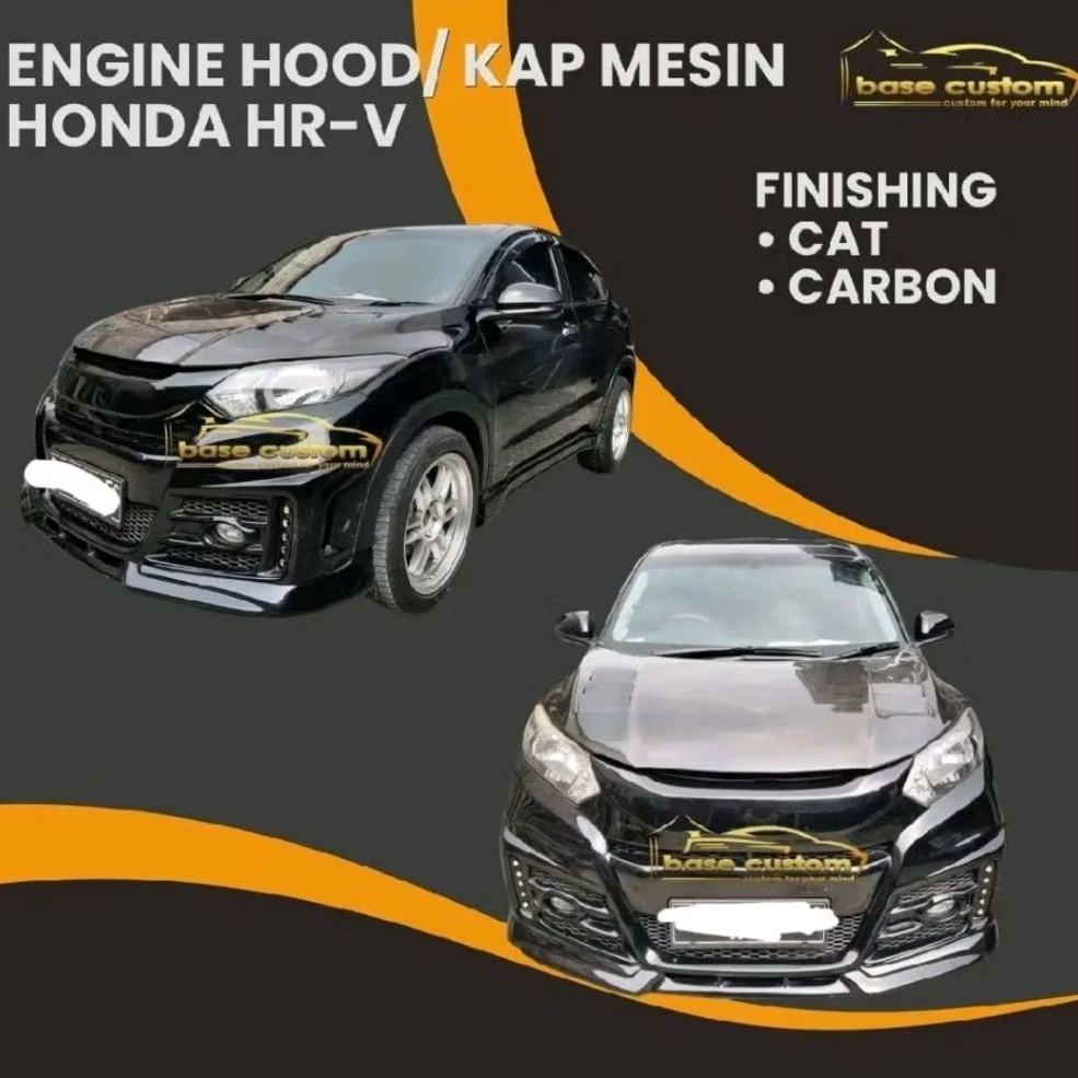 Kap Mesin/Engine Hood Honda HRV - FINISH CAT DAN CARBON
