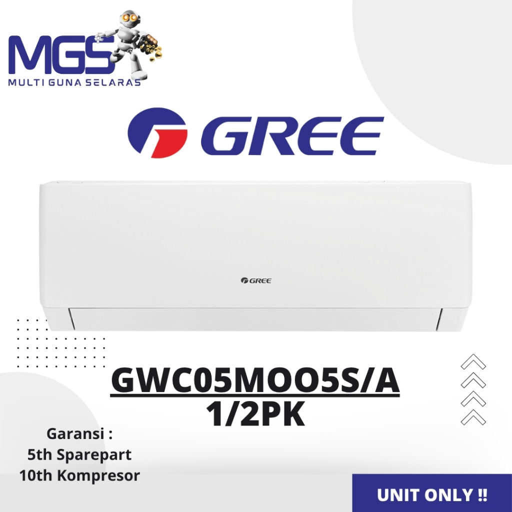 AC GREE 1/2PK GWC05M005S/A / AC GREE 0.5PK GREE GWC05M005S