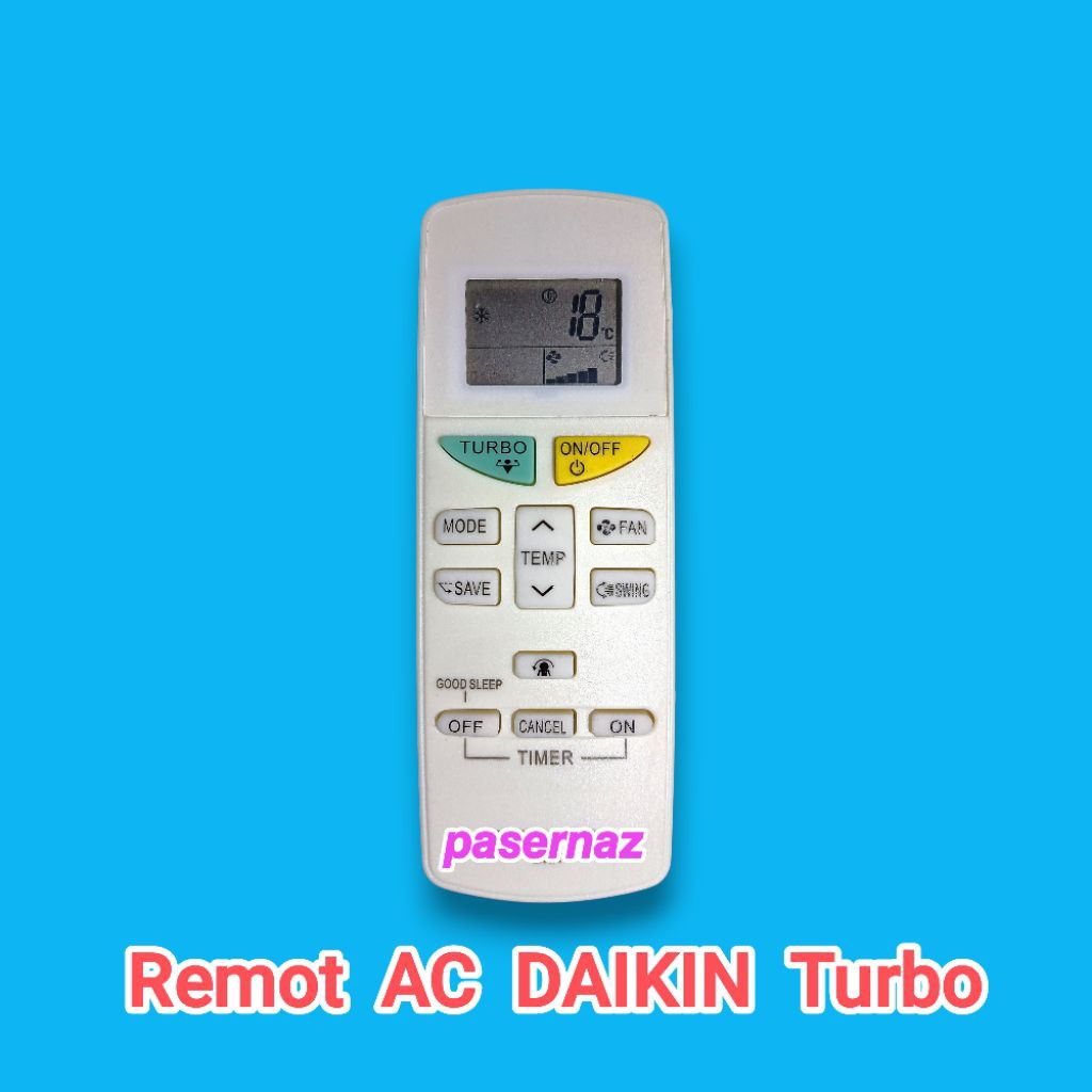 AC DAIKIN | Remot AC DAIKIN | Remot AC DAIKIN Turbo  | Remot AC DAIKIN Type Turbo | Remot AC | Remot