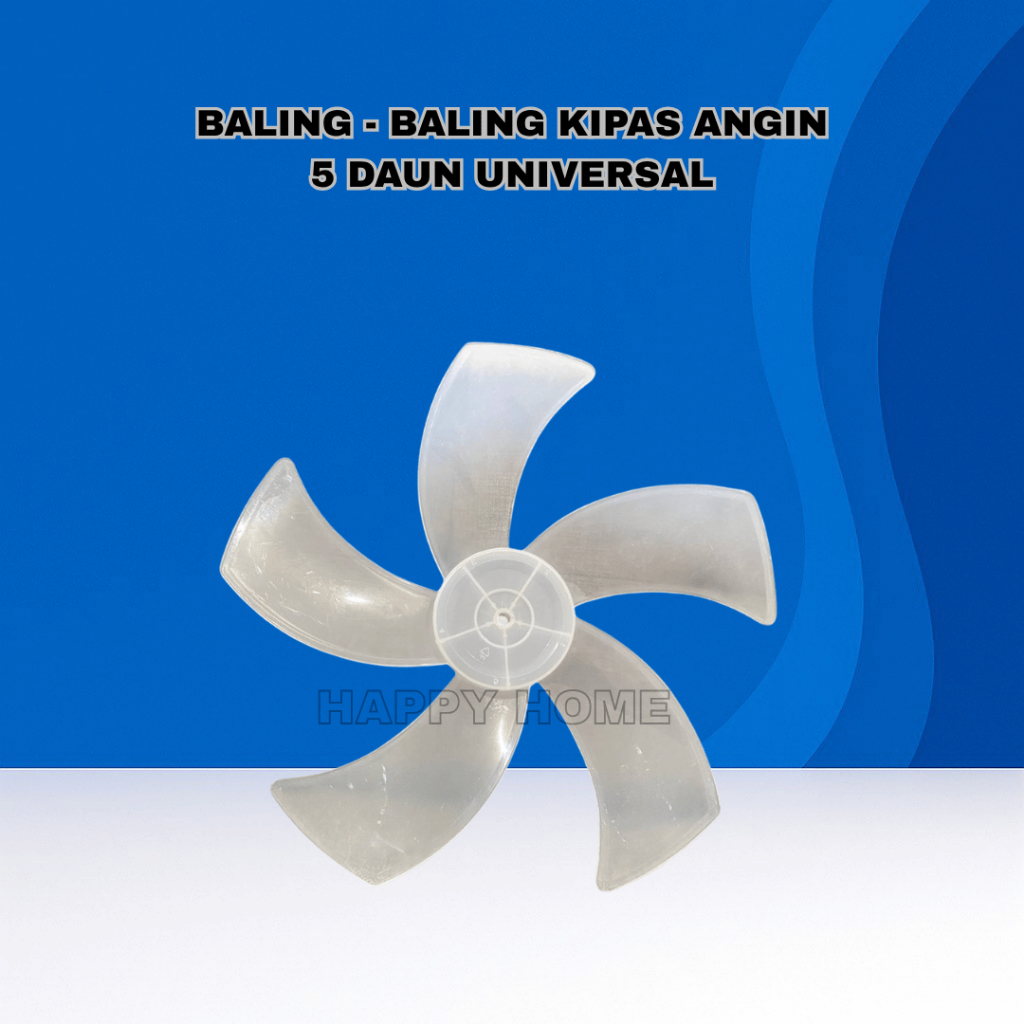 Baling-Baling Kipas 5 Daun Universal 16” – Multi Brand (Miyako, Cosmos, GMC)