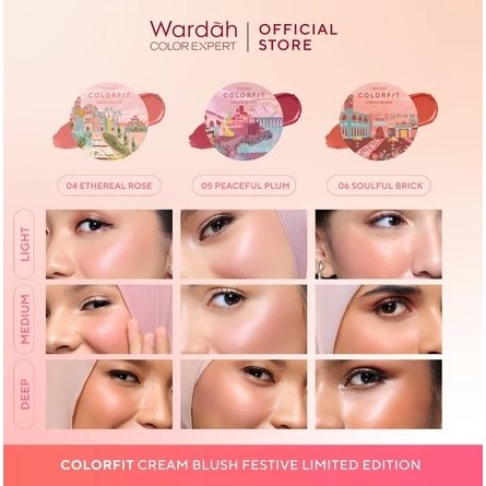 Wardah Blush On New / Cream Blush On Colorfit Blush On Wardah