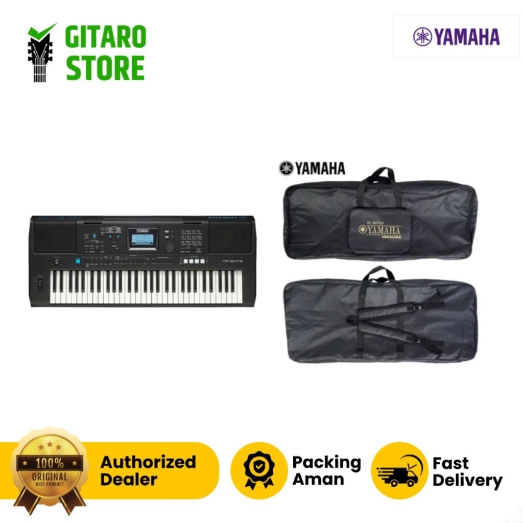 NEW Keyboard YAMAHA PSRE473 PSR E473 Ori Garansi - Plus Stand Plus Tas