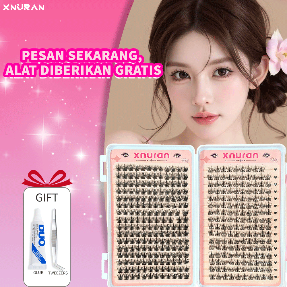 Xnuran  Bulumata tanpa lem / bulumata palsu tanpa lem / bulumata palsu / bulumata korea