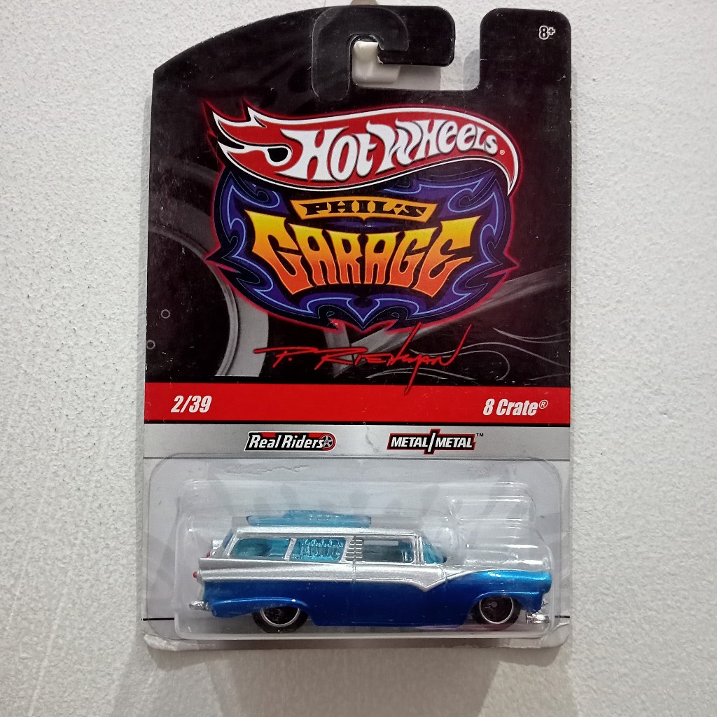 Hot Wheels Phil's Garage 8 Crate