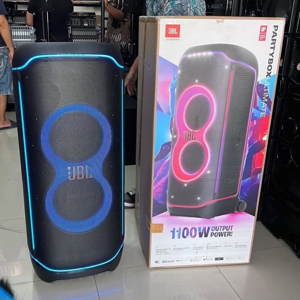 PartyBox Ultimate JBL 1100 watt Speaker jbl Garansi Resmi