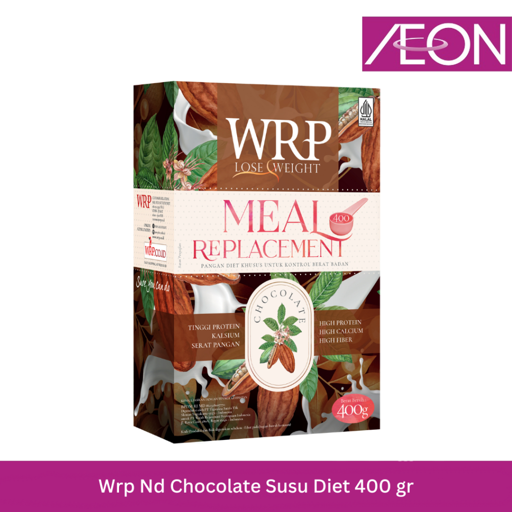 Wrp Nd Chocolate Susu Diet 400 gr