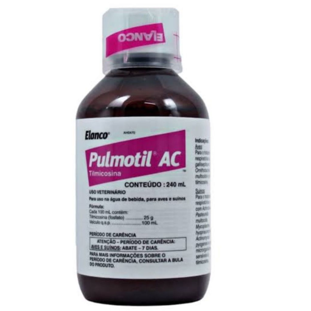 Pulmotil AC 240 ML Antibiotik Ayam Broiler 100% produk asli original kemasan pabrik
