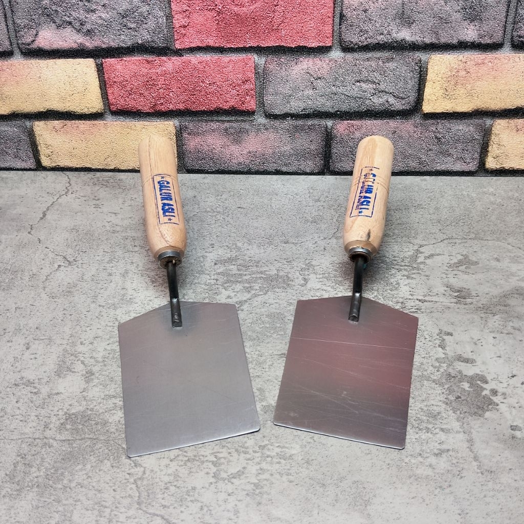 sendok semen kotak 1 pcs/ cetok tukang sekop bangunan proyek