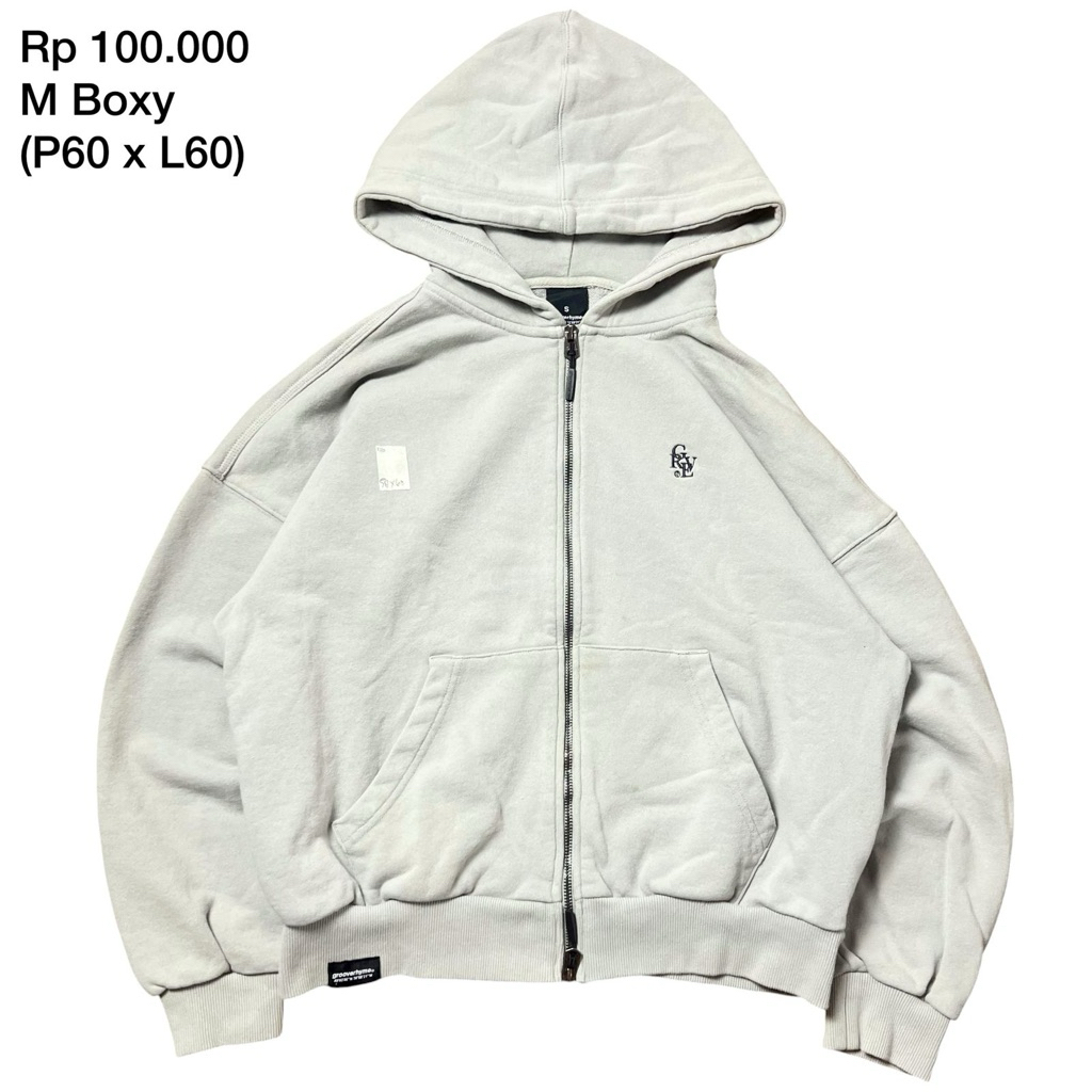 HOODIE BOXY / Y2K / VINTAGE / DOUBLE ZIPPER / BASIC 2 OCT 25