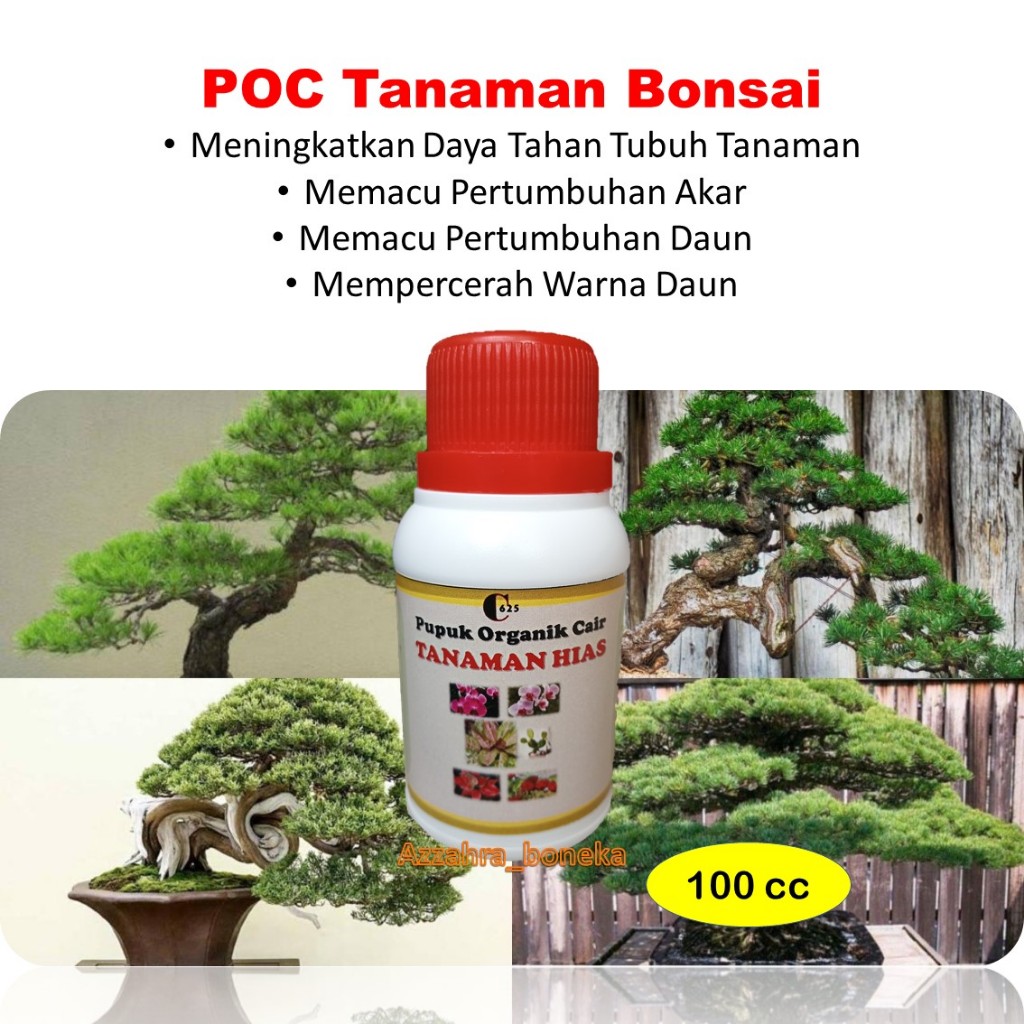 Pupuk Organik Cair Bonsai / Pupuk Bonsai Penyubur Tanaman / Pupuk Bonsai Terbaik / Pupuk Bonsai Cair