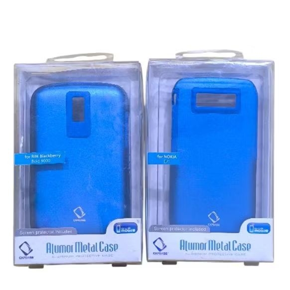 Case Capdase Nokia E71 & Blackberry Bold 9000 - Blue.