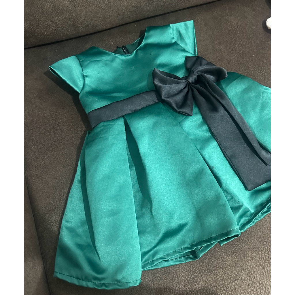 DRESS BABY HIJAU BOTOL