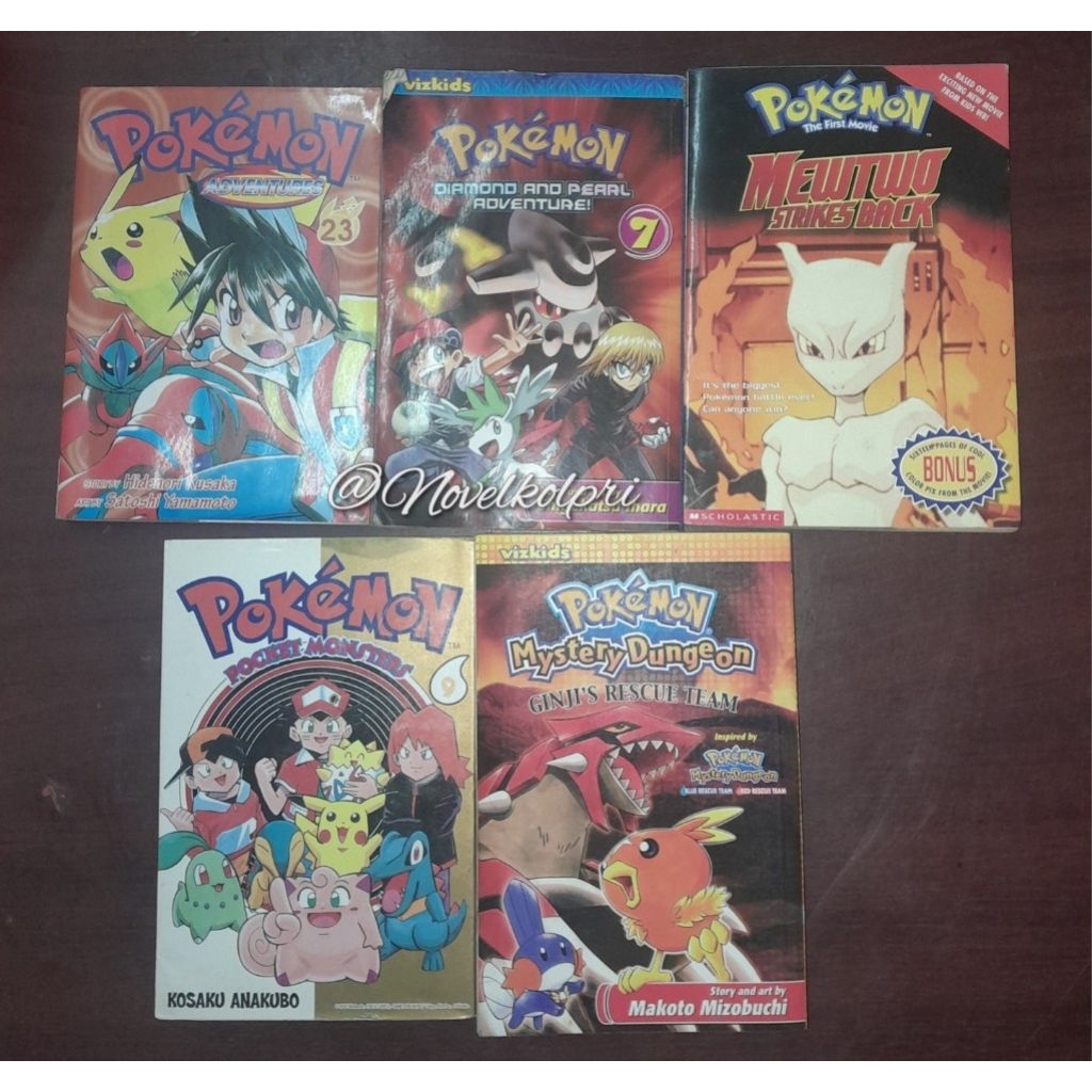 Komik Pokemon Bahasa Inggris