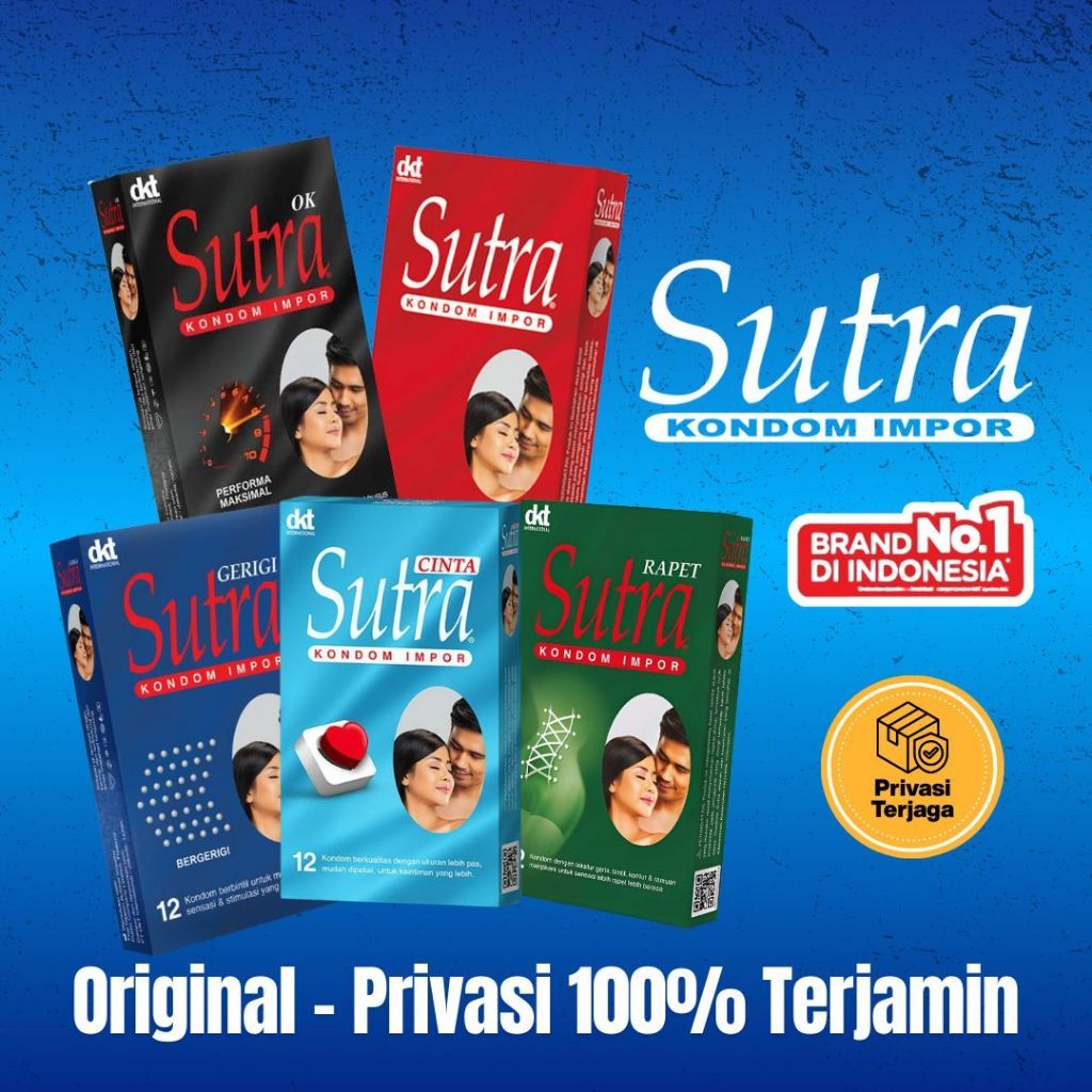 Privasi aman ! All Variant Kondom Sutra Merah Sutra Ok Sutra Gerigi Sutra Plus Kondom Bergerigi Kond