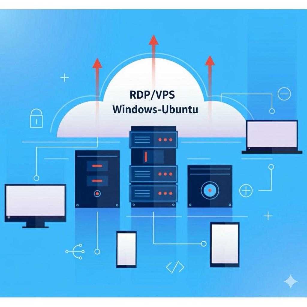 RDP/VPS Windows/Ubuntu Murah Bulanan Support Emulator