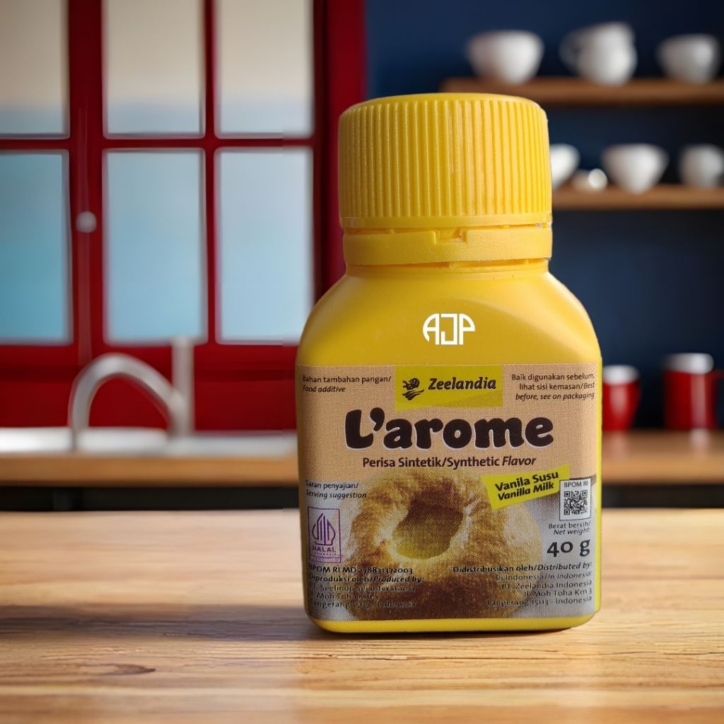 LAROME Perisa / Pasta Vanila Susu | Kemasan 40 gram