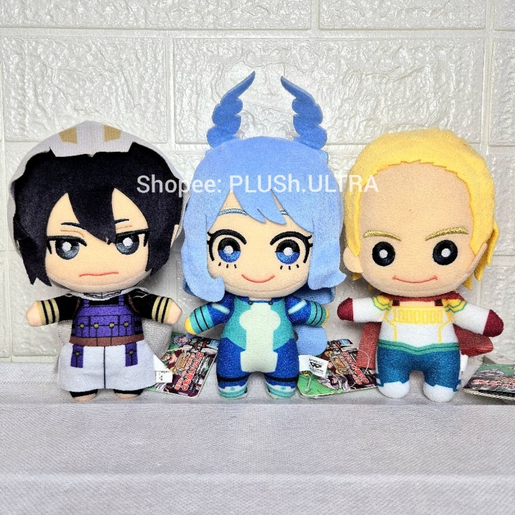 Tomonui Mirio Togata Nejire Hado Tamaki My Hero Academia BNHA MHA Anime Plush Doll Keychain Gantunga