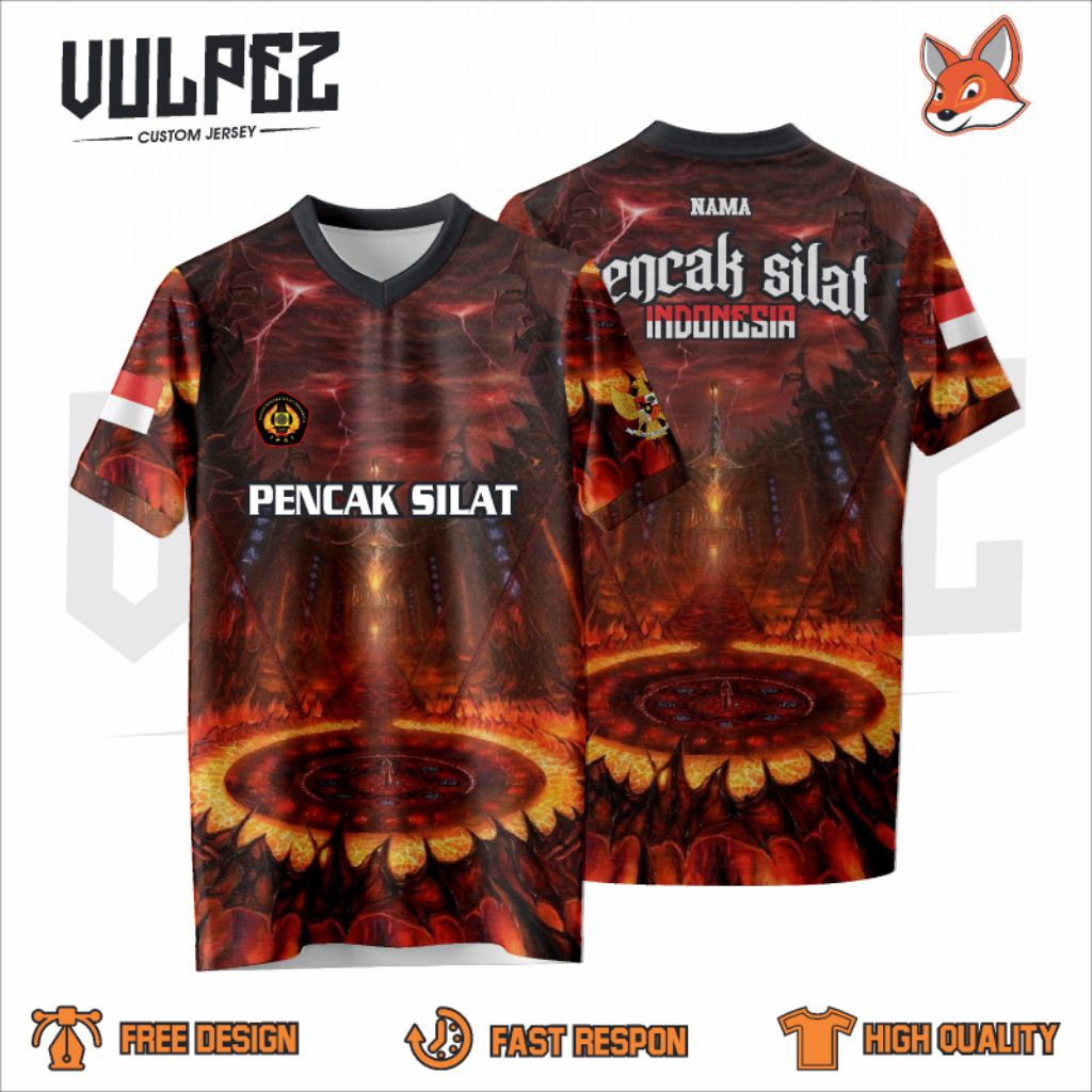 JERSEY PENCAK SILAT || SILAT || FREE DESAIN ||  FULL PRINTING