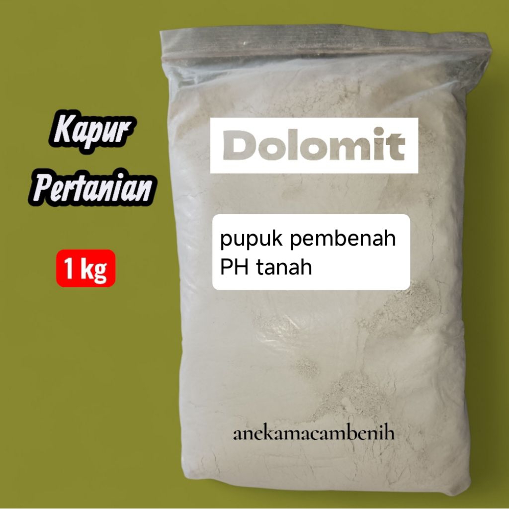 Pupuk Dolomit Kapur Pertanian (1 kg)