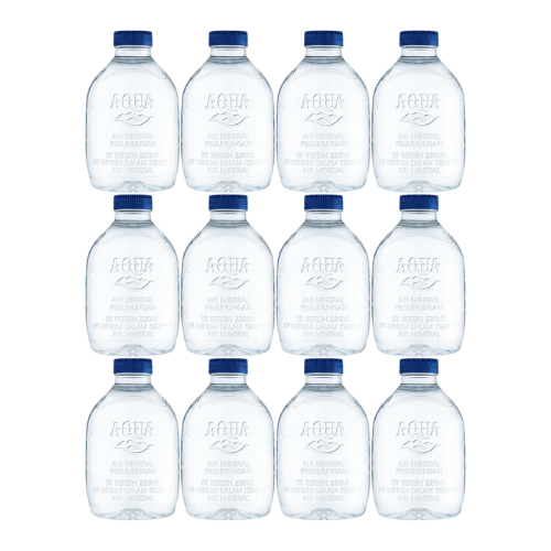 Aqua Mini Cube 220 ml x 12 Botol