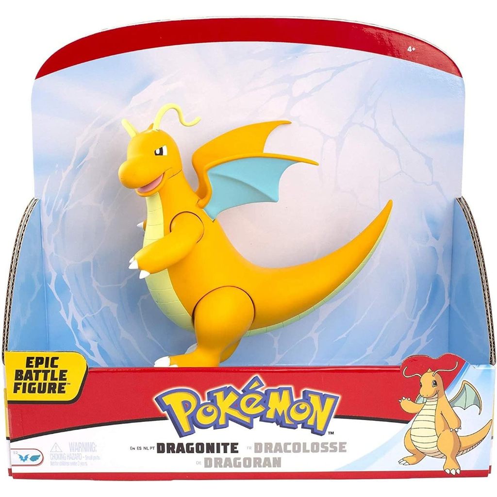 Pokémon 12" Epic Battle Figure - Dragonite