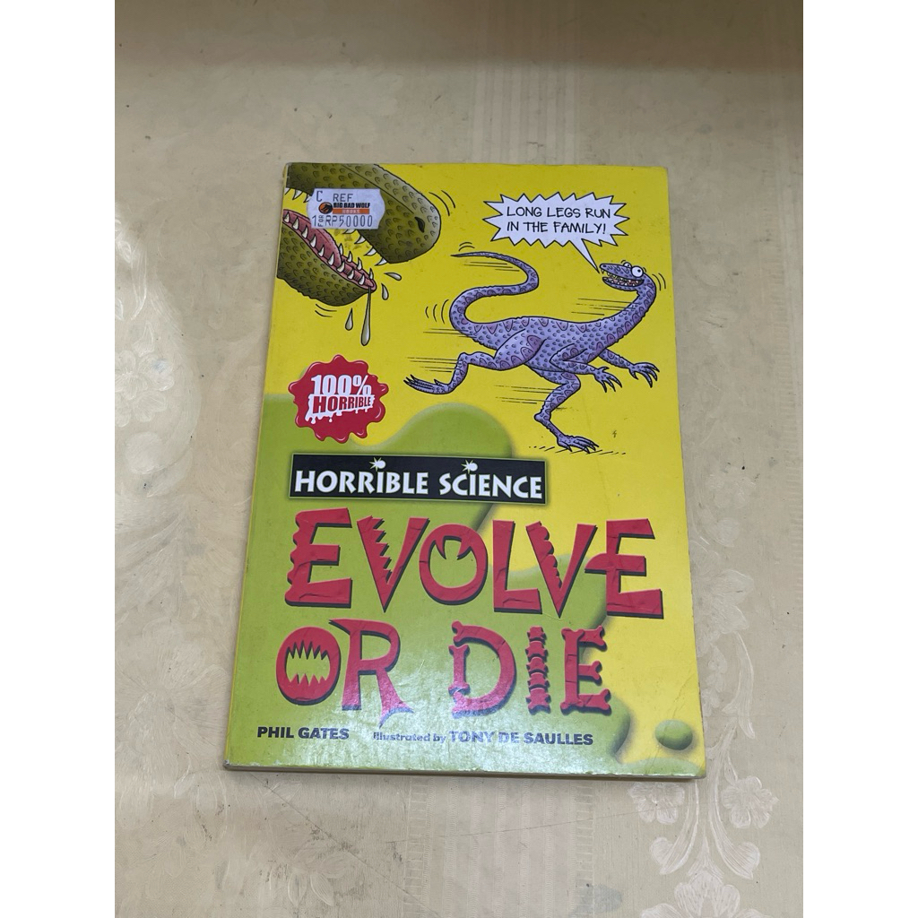 NOVEL HORRIBLE SCIENCE EVOLVE OR DIE PHIL GATES
