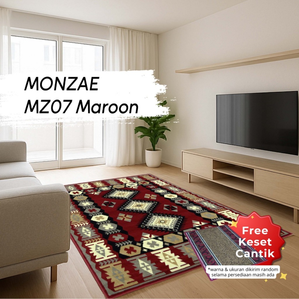 KARPET MIRZAE 210 X 300 MZ07 MAROON